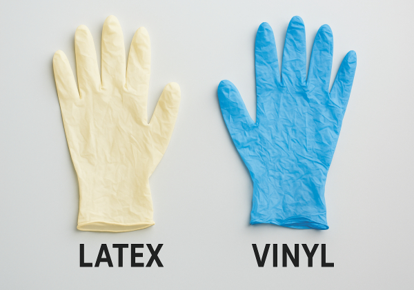 دستکش-لاتکس-و-وینیل-پزشکی-مقایسه-ویژگی‌ها-و-کاربردها