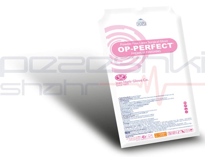 دستکش جراحی لاتکس بدون پودر