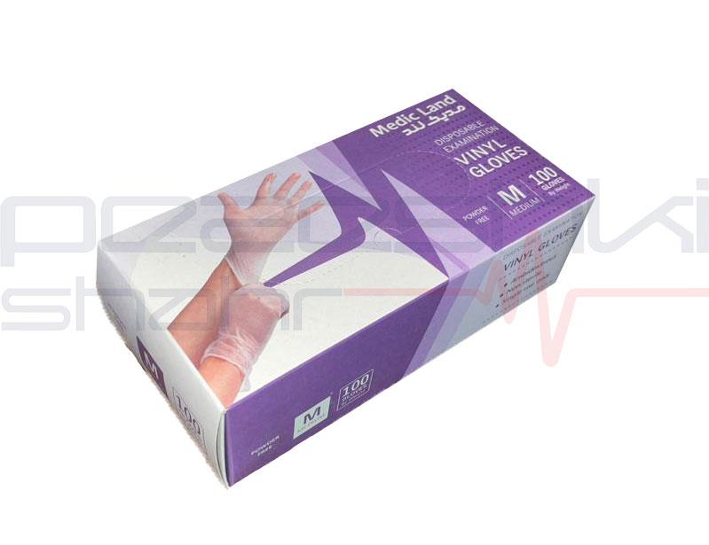 دستکش وینیل مدیک لند