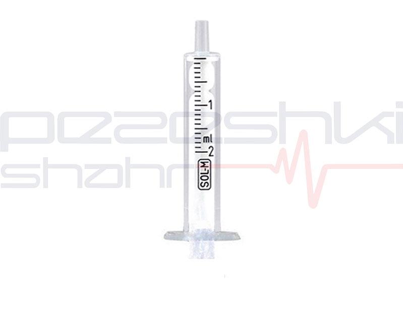 سرنگ 2cc سه تکه سها